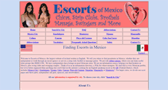 Desktop Screenshot of escortsofmexico.com
